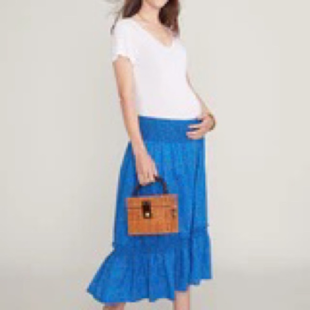 Hatch Blue Maxi Skirt